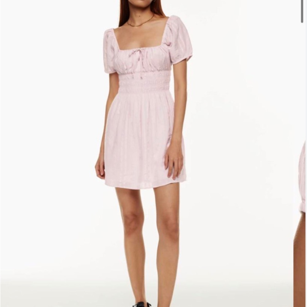 Aritizia Sunday Best Kay Mini Dress in Pink Size Large
